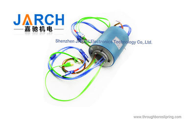 Ethernet do sinal de 500Rpm 2 USB através do canal 2 1000M furado do tamanho 30mm do anel deslizante