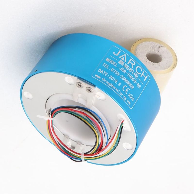 Anel deslizante JSR-TH 6MM~500MM IP51~IP68 da fibra ótica para a automatização industrial &amp; a robótica