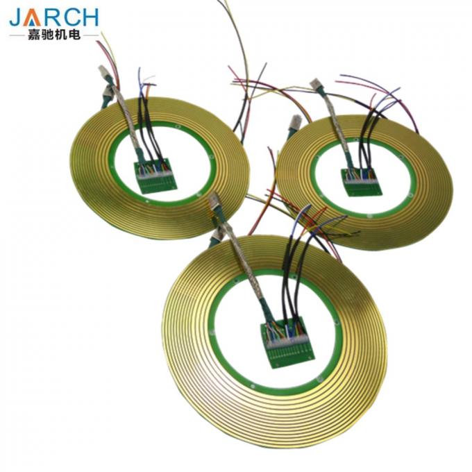 Condutores do OD 38.1mm/99mm do conector de JARCH através do anel deslizante de alta frequência furado